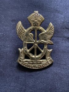 WW2 SOUTH AFRICAN RAILWAYS & HARBOURS BADGE