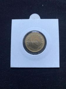 WW2 GERMAN 10 REICHSFENNIG