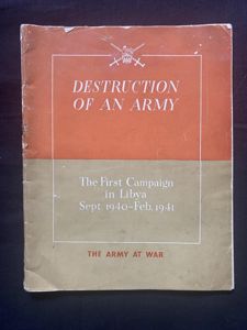 (was £4) DESTRUCTION OF AN ARMY (PAPERBACK)