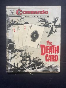 (Was £15) COMMANDO THE DEATH CARD MAGAZINE