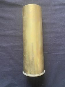 WW2 25PR INERT SHELL CASE