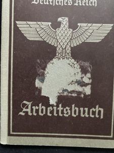 (Was £10) WW2 GERMAN ARBEITSBUCH