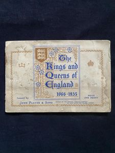 (was £10) THE KINGS & QUEENS OF ENGLAND 1066-1935 CIGARETT …
