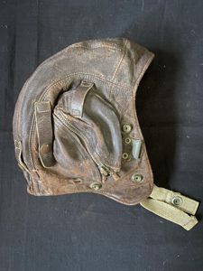 WW2 BRITISH RAF C-TYPE FLYING/PILOTS HELMET