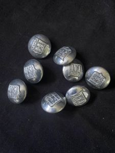 (Was £8) 8 X FIRE BRIGADE BUTTONS