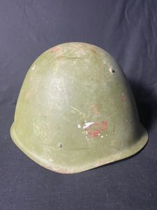 (Was £85) RUSSIAN SSH-40 STEEL HELMET (BRING BACK FROM AFGHANSITAN)
