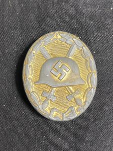 (WAS £165) WW2 GERMAN WOUND BADGE IN GOLD