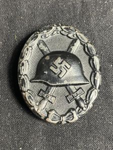 WW2 GERMAN WOUND BADGE IN BLACK