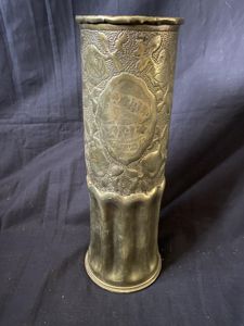 WW1 18PR TRENCH ART SHELL (INERT)