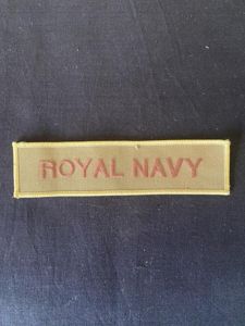 ROYAL NAVY PATCH