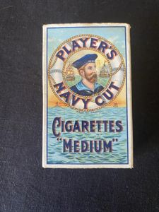 (Was £5) WW2 PLAYER'S NAVY OUT CIGARETTE PACKET