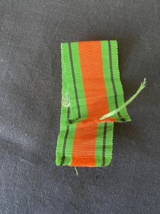 WW2 BRITISH & COMMONWEALTH DEFENCE MEDAL RIBBON