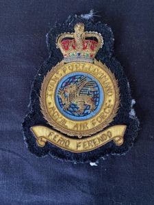 ROYAL AIR FORCE TRANSPORT COMMAND BULLION PATCH