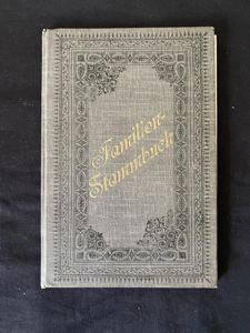 (WAS £30) WW2 GERMAN FAMILY REGISTER BOOK