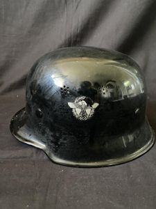 (Was £95) REPRODUCTION WW2 GERMAN FIRE FIGHTERS HELMET