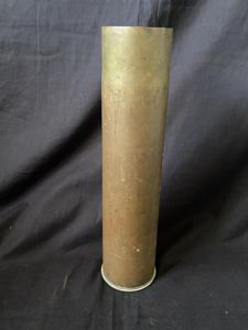 (Was £25) 1903 DATED FRENCH 75MM SHELL CASE (INERT)