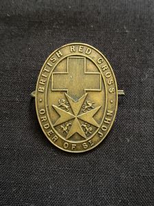 WW1 BRITISH RED CROSS & ORDER OF ST JOHNS CAP …