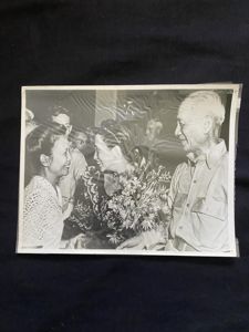 (was £10) PRESIDENT & MRS OSMENA RECEIVE CONGRATULATIONS AT MANILA …