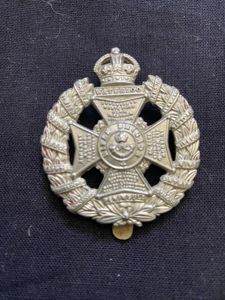 BRITISH RIFLE BRIGADE CAP BADGE
