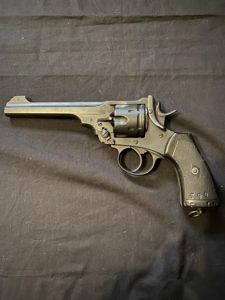 DEACTIVATED WEBLEY MK.VI .455 REVOLVER (MATCHING NUMBERS) (PRE EU/UK DEACTIVATION)