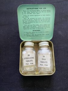 (Was £35) 2 X BOTTLES OF STERILIZING TABLETS IN TIN