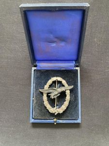 WW2 GERMAN LUFTWAFFE GLIDER PILOTS BADGE IN BOX