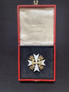 (WAS £1450) WW2 GERMAN EAGLE ORDER 2ND CLASS WITH SWORDS …