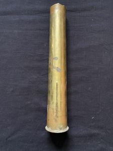 WW2 1941 DATED INERT SHELL CASE