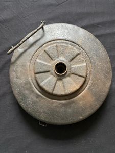 WW2 GERMAN TELLERMINE TOP PLATE