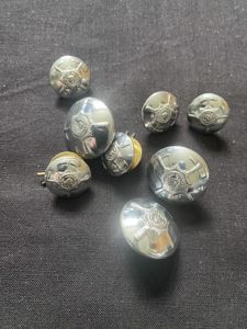 (Was £5) 8 X ASSORTED FIRE BRIGADE BUTTONS