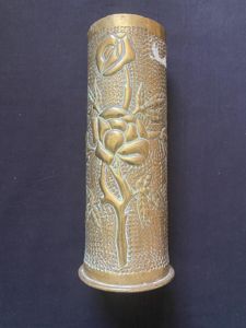 (Was £20) WW1 75MM TRENCH ART SHELL CASE (INERT)