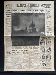 WW2 1940 DATED DAILY MAIL NEWSPAPER