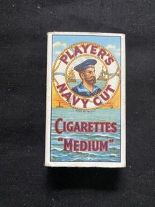PLAYERS NAVY CUT CIGARETTES PACKET (PACKET ONLY)