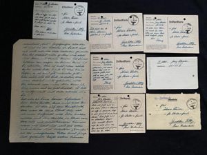 (WAS £350) A SET OF WW2 GERMAN SS JOHANNA WACHHER …