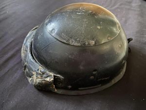 (Was £195) WW2 BRITISH ARMY RAC TANK CREW HELMET