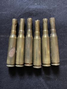 6 X 7.62 BLANK CASES (INERT)
