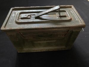 WW2 U.S. M2 .50CAL AMMO TIN