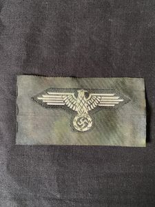 REPRODUCTION WW2 GERMAN SS CAP EAGLE PATCH