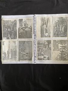 8 X PICTURES OF VARIOUS THINGS HAPPENING IN WW2