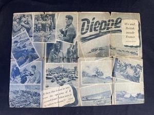 (Was £40) WW2 (AMERICAN JOURNAL) DIEPPE WE AND BRITISH INVADE …