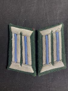 (Was £15) REPRODUCTION WW2 GERMAN OFFICER'S MEDIC COLLAR TABS