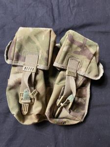 (Was £5) BRITISH MTP DOUBLE AMMUNITION POUCHES