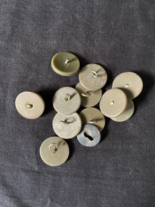 11 X REPRODUCTION WW2 GERMAN BUTTONS