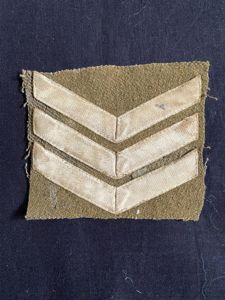 WW2 BRITISH SERGEANT RANK CHEVRON