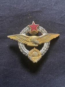 YUGOSLAVIAN AIR FORCE PILOTS BADGE C.1965