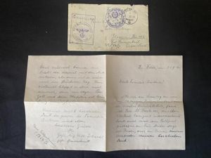WW2 GERMAN 1940 DATED FELDPOST