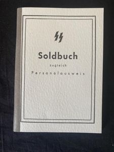 REPRODUCTION WW2 GERMAN SS SOLDBUCH