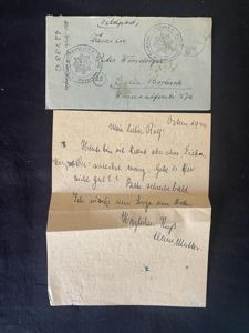 (Was £8) WW2 GERMAN 1944 DATED FELDPOST