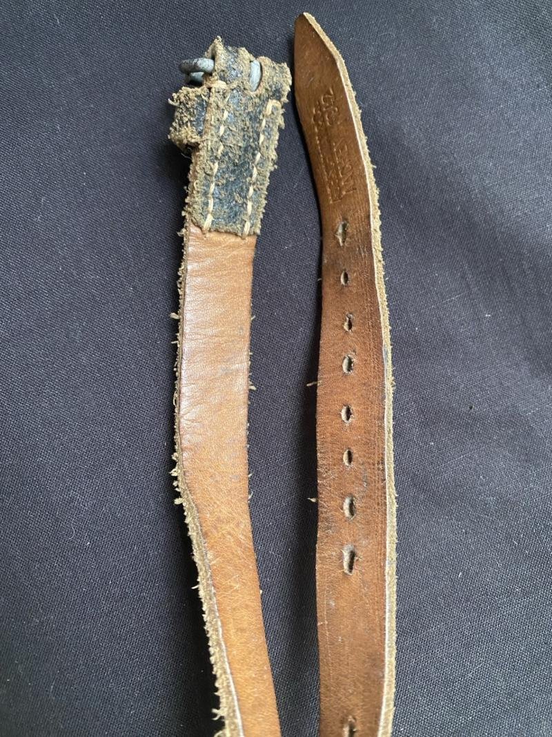 WW2 GERMAN EQUIPMENT STRAP — image 3