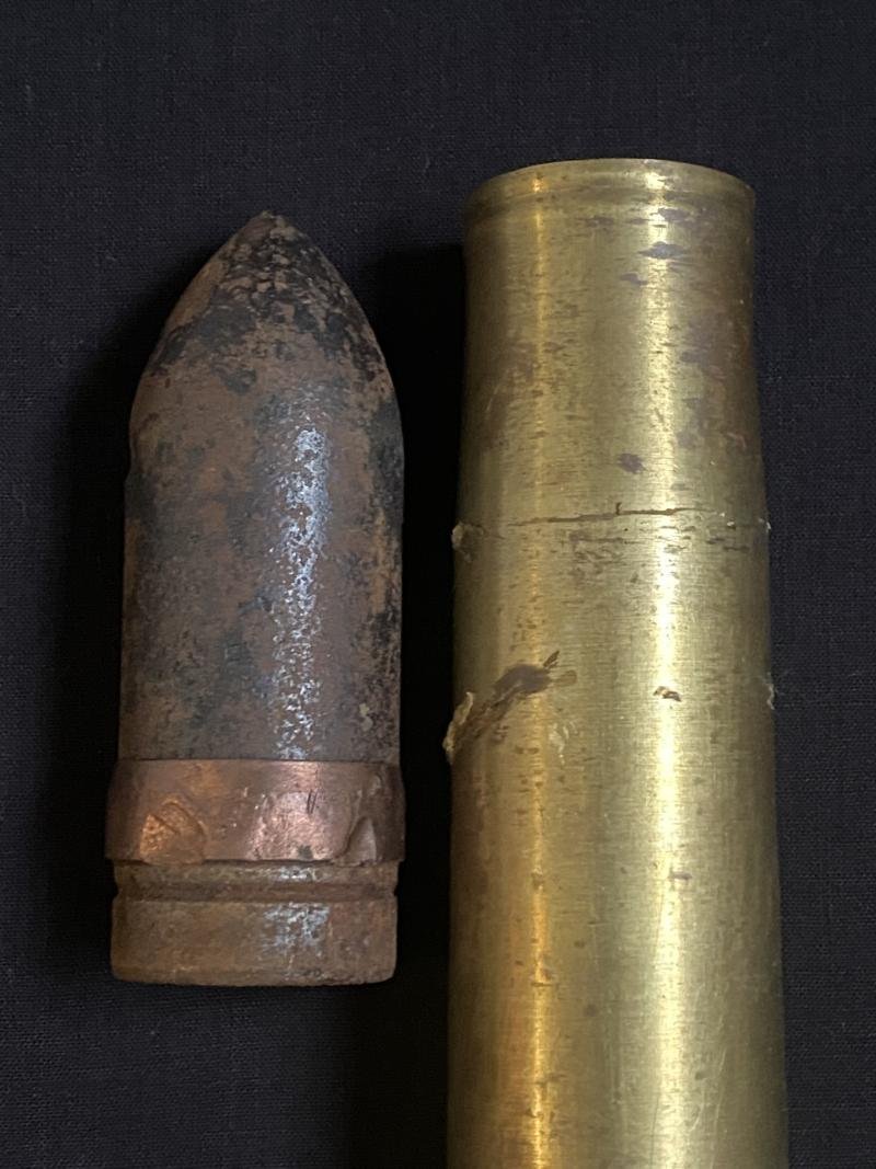 (Was £65) WW2 GERMAN 3.7CM PAK INERT ROUND — image 4